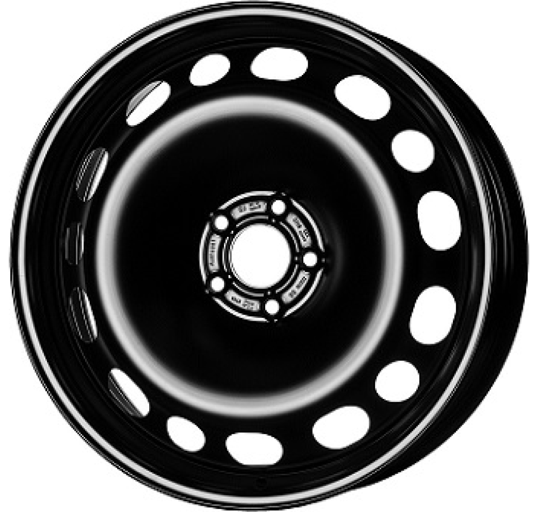6,5X20 MW STEEL 20001 5/114,3 ET33   CH66,1 Black