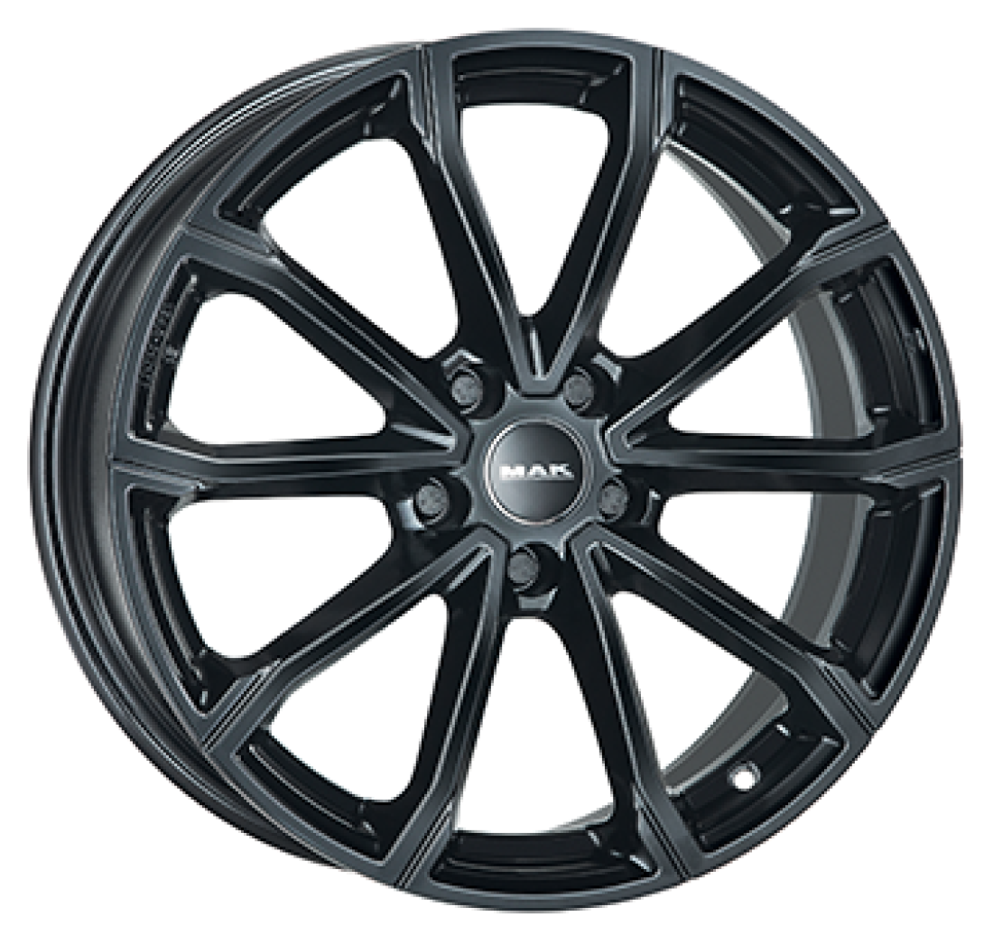 6,5X16 MAK DAVINCI 5/112   ET43 CH57,1 6,5 16 43 5X112 MAK 57,1 Gloss Black