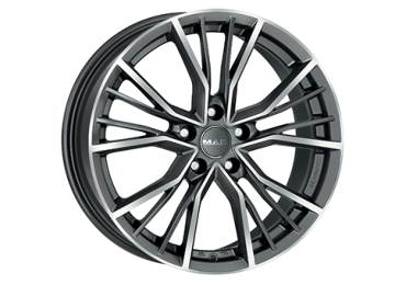9,0X20 MAK UNION 5/112   ET38 CH66,45 9,0 20 38 5X112 MAK 66,4 Gunmetal / Polished