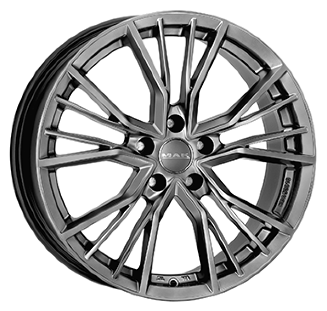8,0X18 MAK UNION 5/112   ET50 CH57,1 8,0 18 50 5X112 MAK 57,1 Dull Anthracite