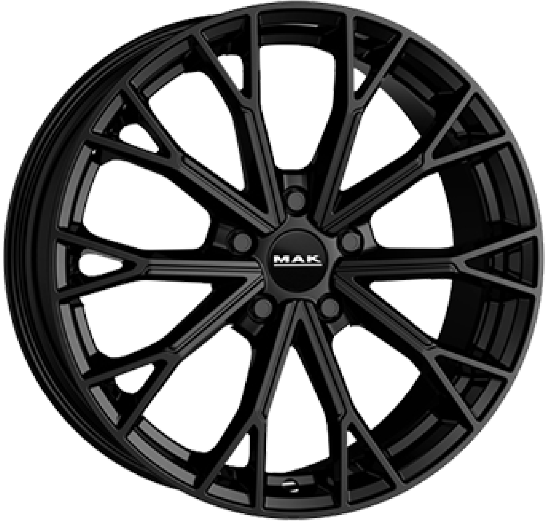 8,5X21 MAK ASPHALT 5/114,3 ET40 CH76 Gloss Black