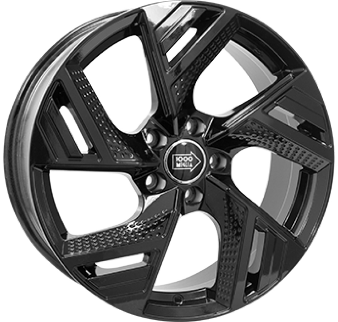 7,5X18 MILLE MIGLIA MME-5 5/112   ET50 CH57,1 Gloss Black