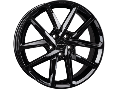 8,0X18 BORBET N 5/112   ET40 CH66,5 8,0 18 40 5X112 BORBET 66,5 Gloss Black