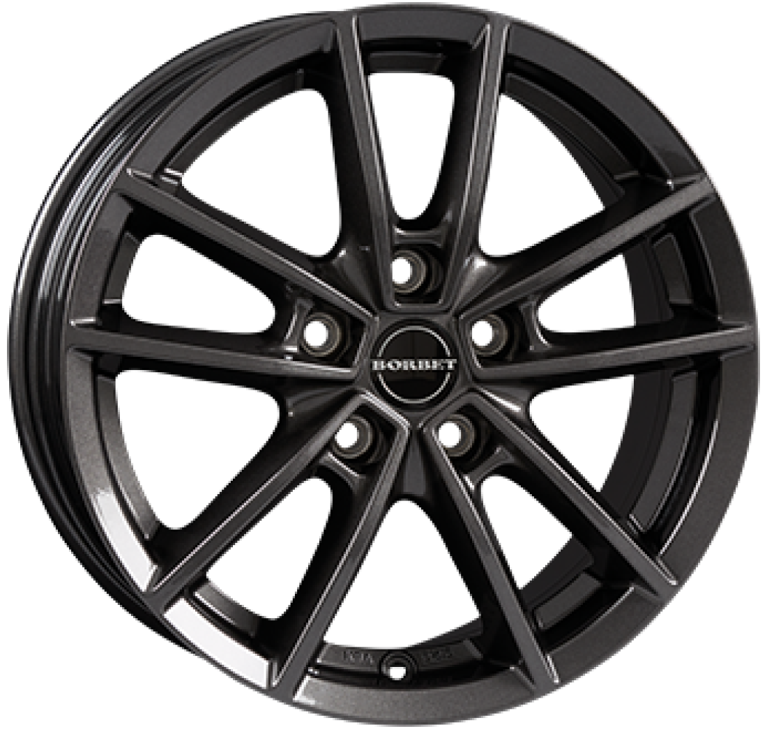 6,5X16 BORBET W 5/108   ET40 CH72,5 6,5 16 40 5X108 BORBET 72,5 Anthracite Dark