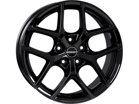 7,0X17 BORBET Y 5/100   ET40 CH57,1 7,0 17 40 5X100 BORBET 57,1 Gloss Black