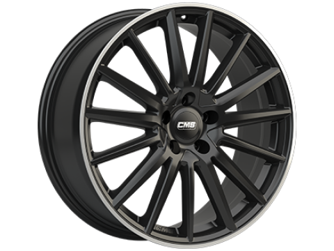 8,0X18 CMS C23 5/112   ET40 CH66,5 8,0 18 40 5X112 CMS 66,5 Gloss Black / Polished lip