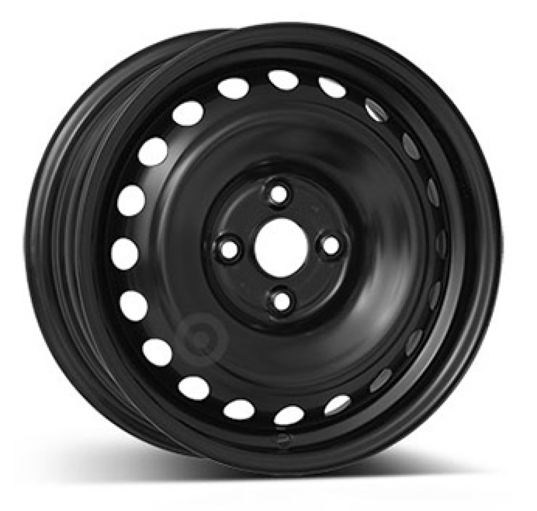 6,0X15 STEEL WHEEL 4065 4/100   ET46 CH54,1 Black