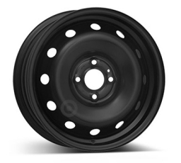 6,0X15 STEEL WHEEL 4130 4/100   ET50 CH60,1 Black