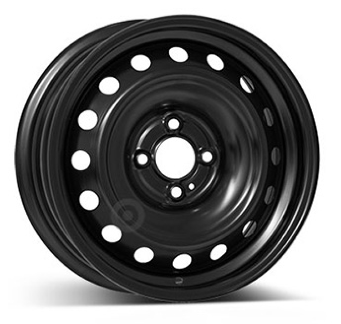 6,0X15 STEEL WHEEL 4444 4/100   ET31 CH60,1 Black