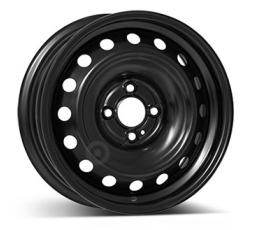 6,0X15 STEEL WHEEL 4444 4/100   ET31 CH60,1 Black
