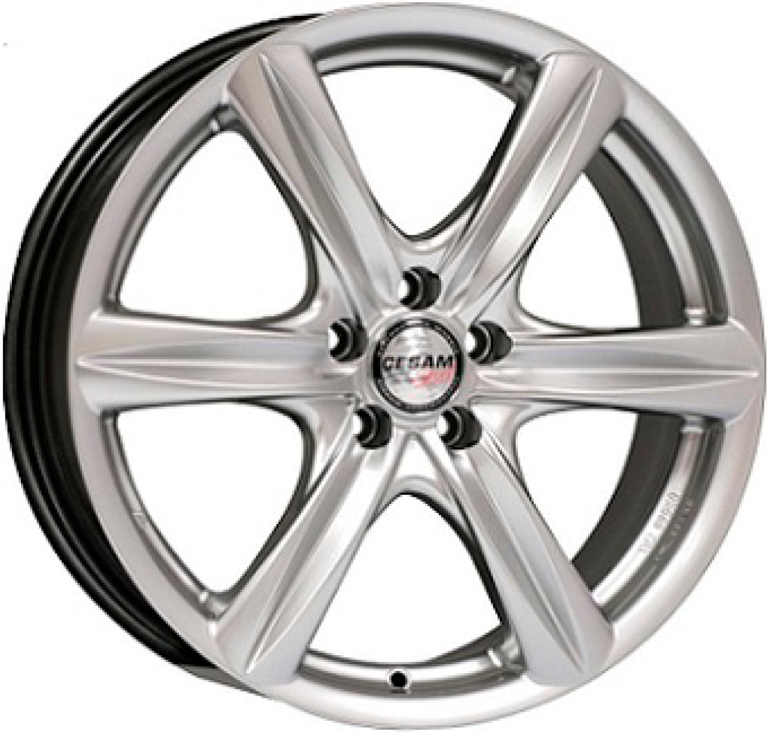 7,0X17 CESAM SPORT MONACO 4/100 ET32 CH73,1 7,0 17 32 4X100 DIVERSEN 73,1 Hyper Silver