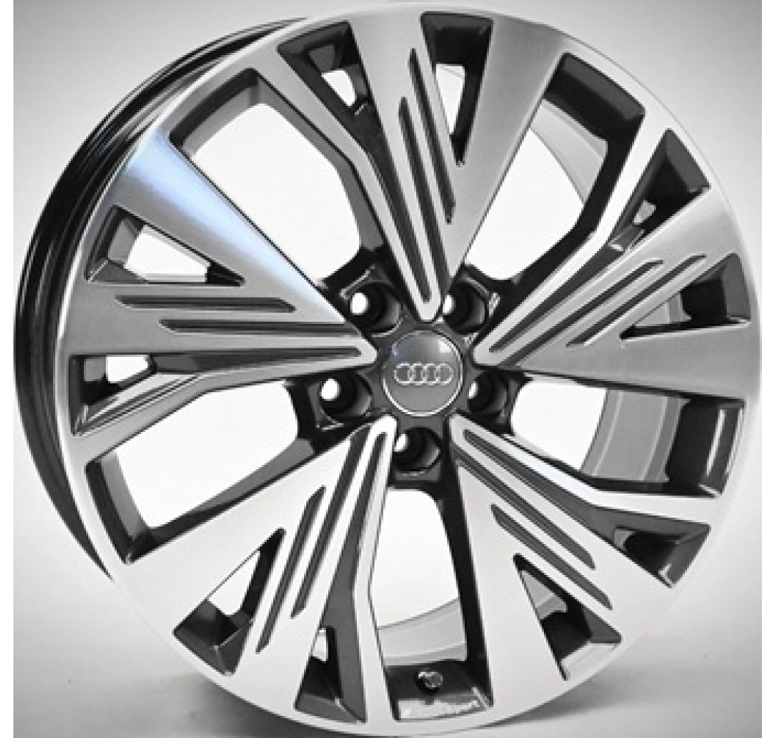 8,0X19 AUDI LM 5/112 ET45 CH57,1 DEMO!!! Anthracite / Polish