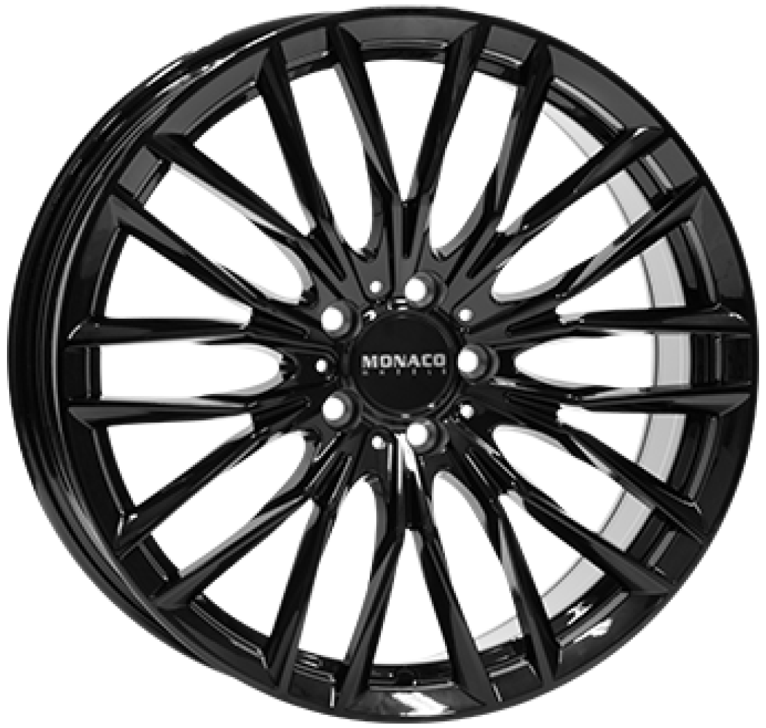 8,5X19 MONACO GP2 5/112   ET45 CH66,5 8,5 19 45 5X112 MONACO 66,5 Gloss Black