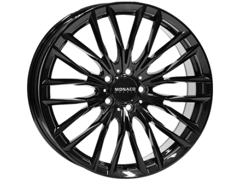 8,5X19 MONACO GP2 5/112   ET45 CH66,5 8,5 19 45 5X112 MONACO 66,5 Gloss Black