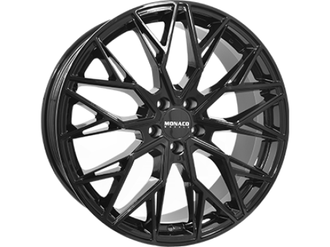 8,0X18 MONACO WHEELS GP15 5/108   ET45 CH73,1 8,0 18 45 5X108 MONACO WHEELS 73,1 Gloss Black