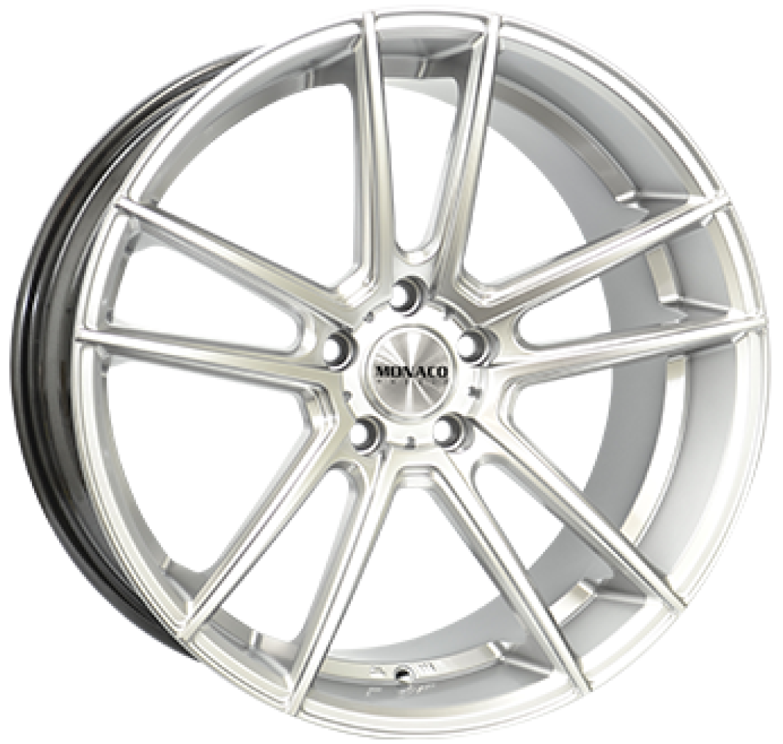 8,5X19 MONACO TUNNEL 5/112    ET45 CH73,1 8,5 19 45 5X112 MONACO 73,1 Hyper Silver