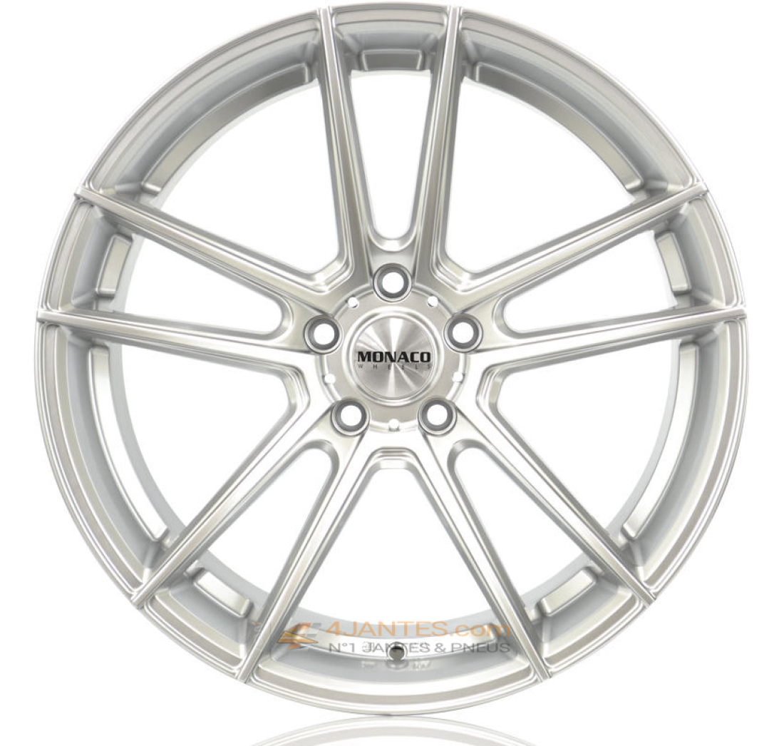 9,5X20 MONACO TUNNEL 4X4 6/139,7 ET15 110,1 9,5 20 15 6X139 MONACO 110,1 Hyper Silver