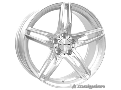 7,5X17 MONACO GRAND PRIX 5/120   ET35 CH72,6 7,5 17 35 5X120 MONACO 72,6 Silver