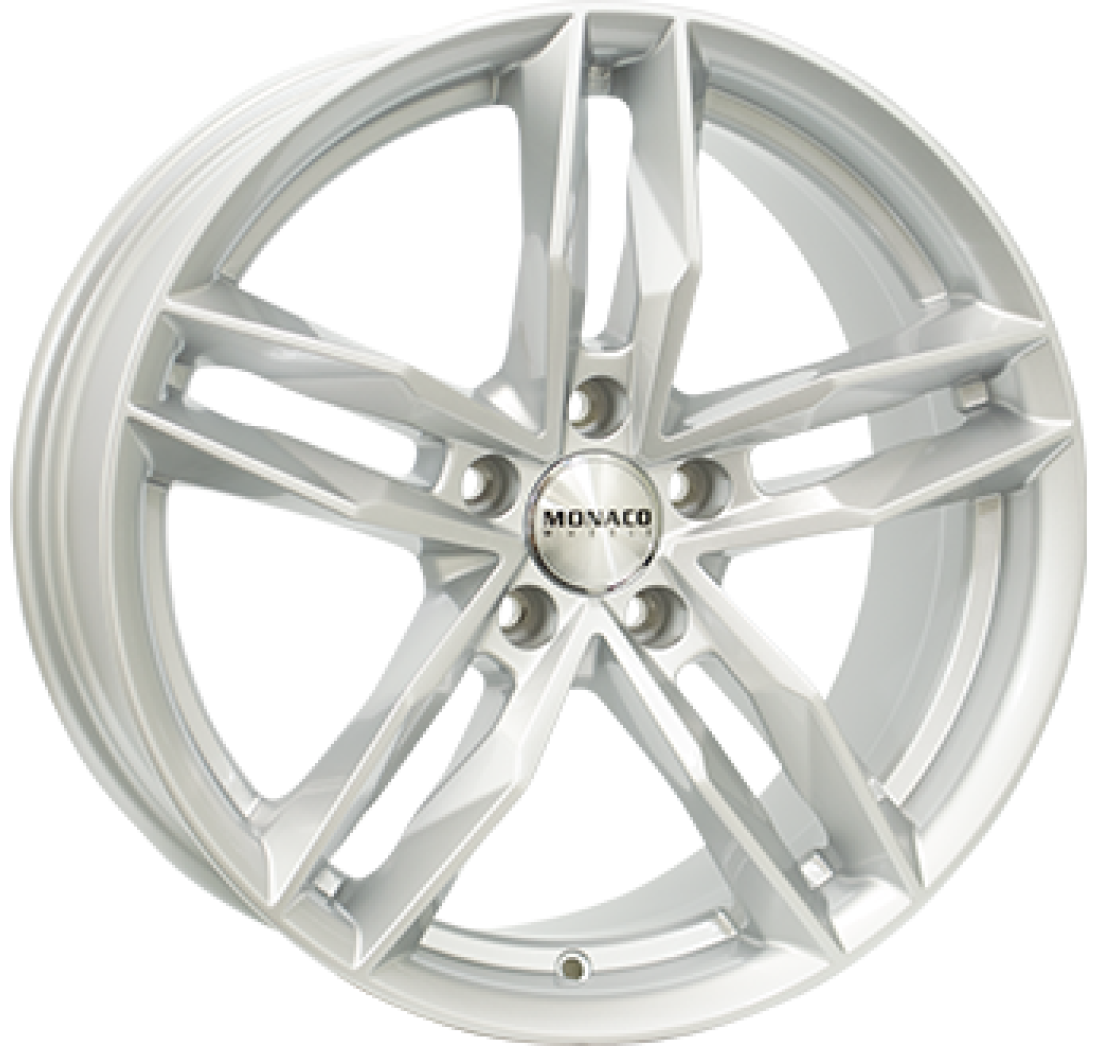 8,5X19 MONACO RR8M 5/112   ET45 CH66,5 8,5 19 45 5X112 MONACO 66,5 Silver