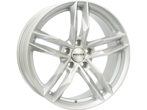 8,5X19 MONACO RR8M 5/112   ET45 CH66,5 8,5 19 45 5X112 MONACO 66,5 Silver