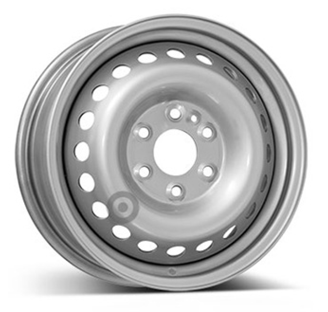 6,5X16 STEEL WHEEL 6022 6/125   ET68 CH74,1 Silver