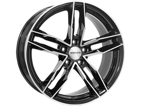 8,0X18 MONACO RR8M 5/112    ET35 CH66,5 8,0 18 35 5X112 MONACO 66,5 Gloss Black