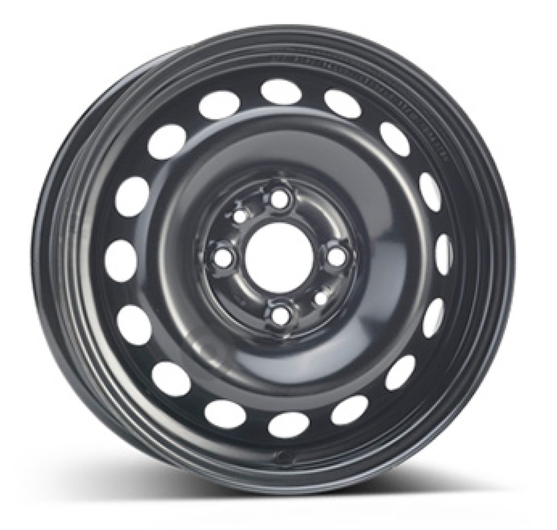 5,5X14 STEEL WHEEL 6165 4/098   ET35 CH58,1 Black