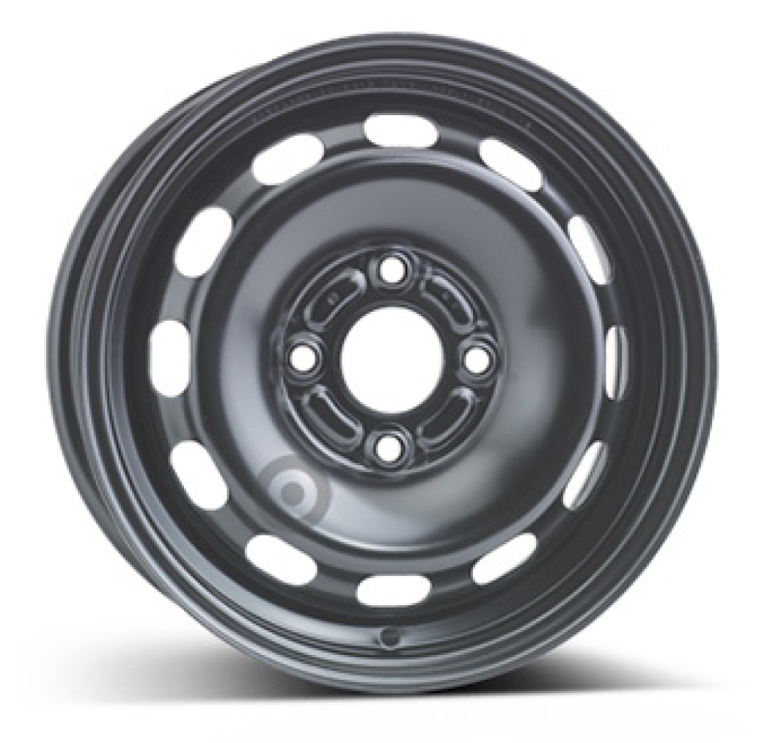 5,5X14 STEEL WHEEL 6355 4/108   ET37 CH63,3 Black