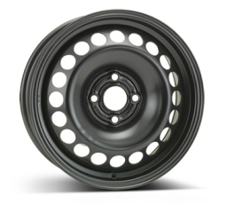 6,0X15 STEEL WHEEL 6445 4/100   ET39 CH56,6 Black
