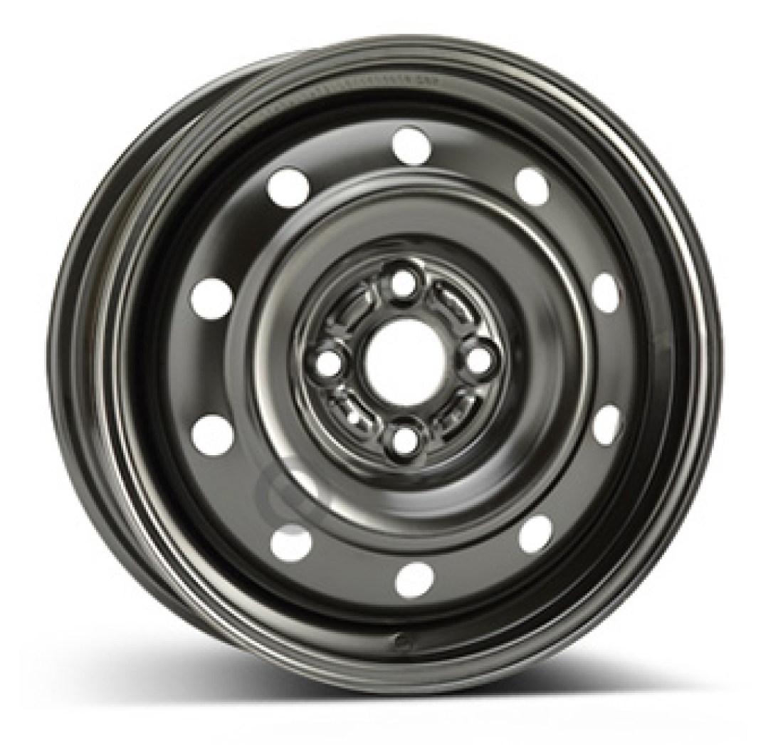 5,0X15 STEEL WHEEL 6735 4/100   ET40 CH54,1 Black