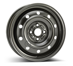 5,0X15 STEEL WHEEL 6735 4/100   ET40 CH54,1 Black