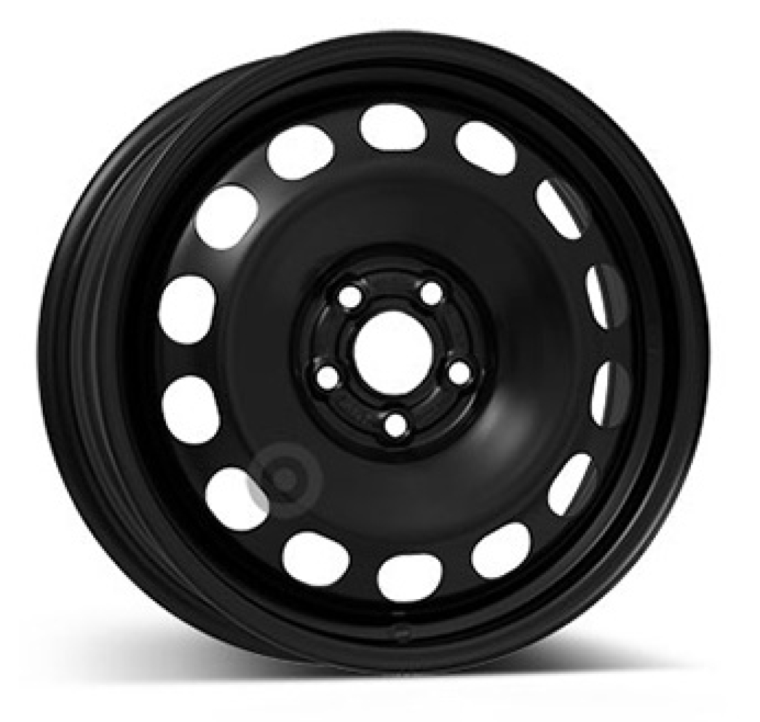 6,0X16 STEEL WHEEL 6955 5/100   ET45 CH57,1 Black