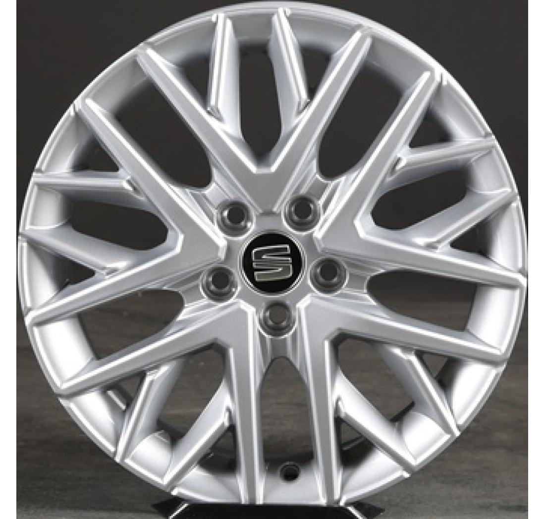 6,5X16 SEAT LM 5/100 ET47 CH57,1 DEMO!!! Silver