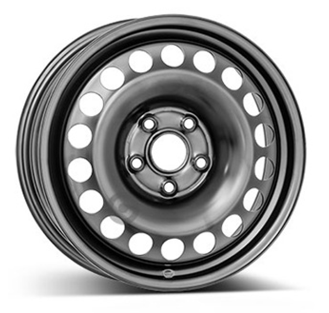 6,5X16 STEEL WHEEL 7025 5/112   ET48 CH57,1 Black