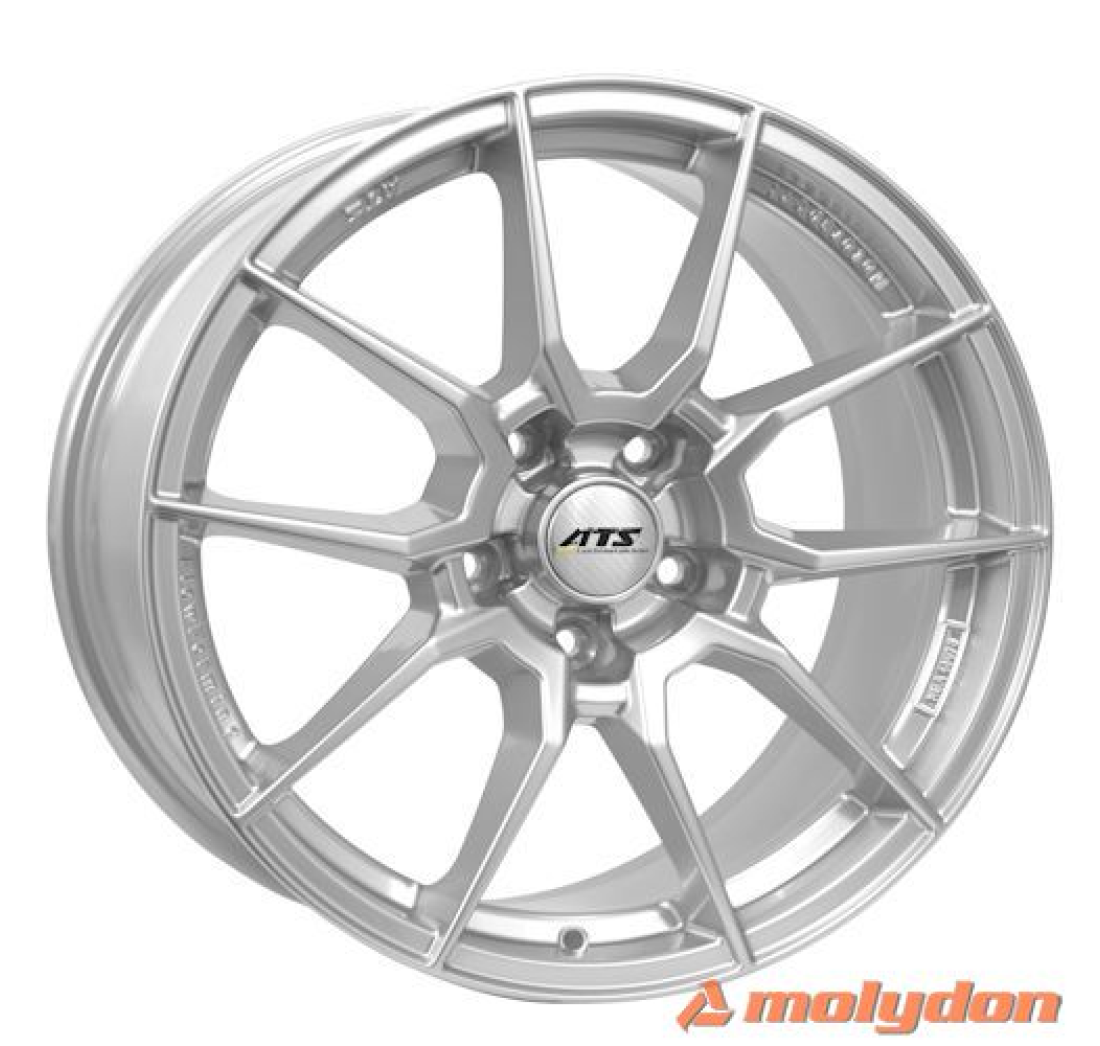 8,5X19 ATS RACELIGHT 5/130 ET49 CH71,6 8,5 19 49 5X130 ATS 71,6 Hyper Silver