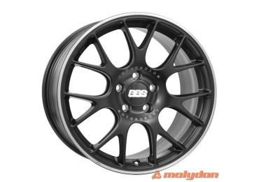 8,5X19 BBS CH-R 5/112   ET40 CH82 Dull Black / Polished