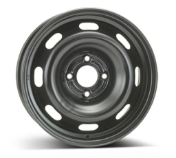 6,0X15 STEEL WHEEL 8055 4/108   ET23 CH65,1 Black