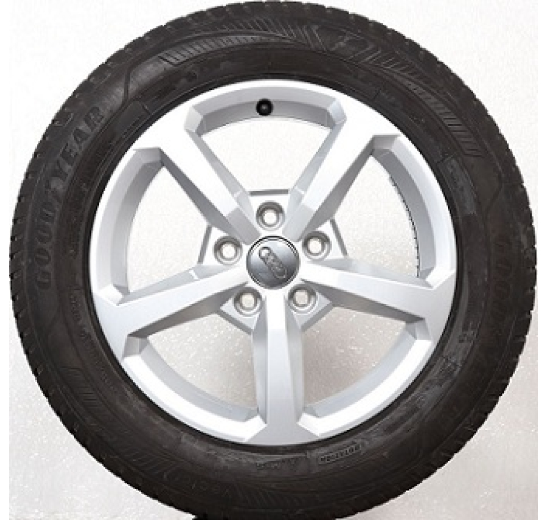 6,5X16 AUDI LM 5/112 ET43 CH57,1 DEMO!!! Silver