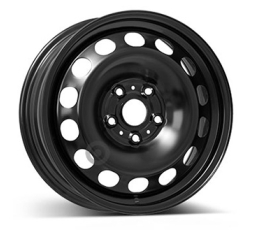6,0X16 STEEL WHEEL 8247 5/112   ET48 CH57,1 Black