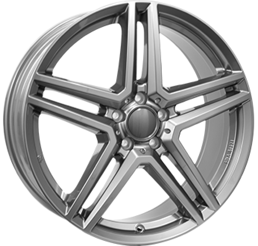 9,5X19 RIAL M10 5/112 ET54 CH66,6 9,5 19 54 5X112 RIAL 66,6 Gloss Gray