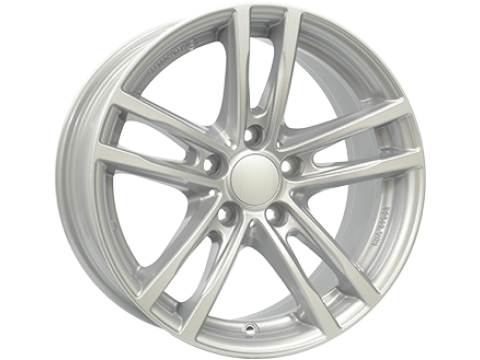 8,0X19 ALUTEC X10 5/112 ET57 CH66,6 8,0 19 57 5X112 ALUTEC 66,6 Silver