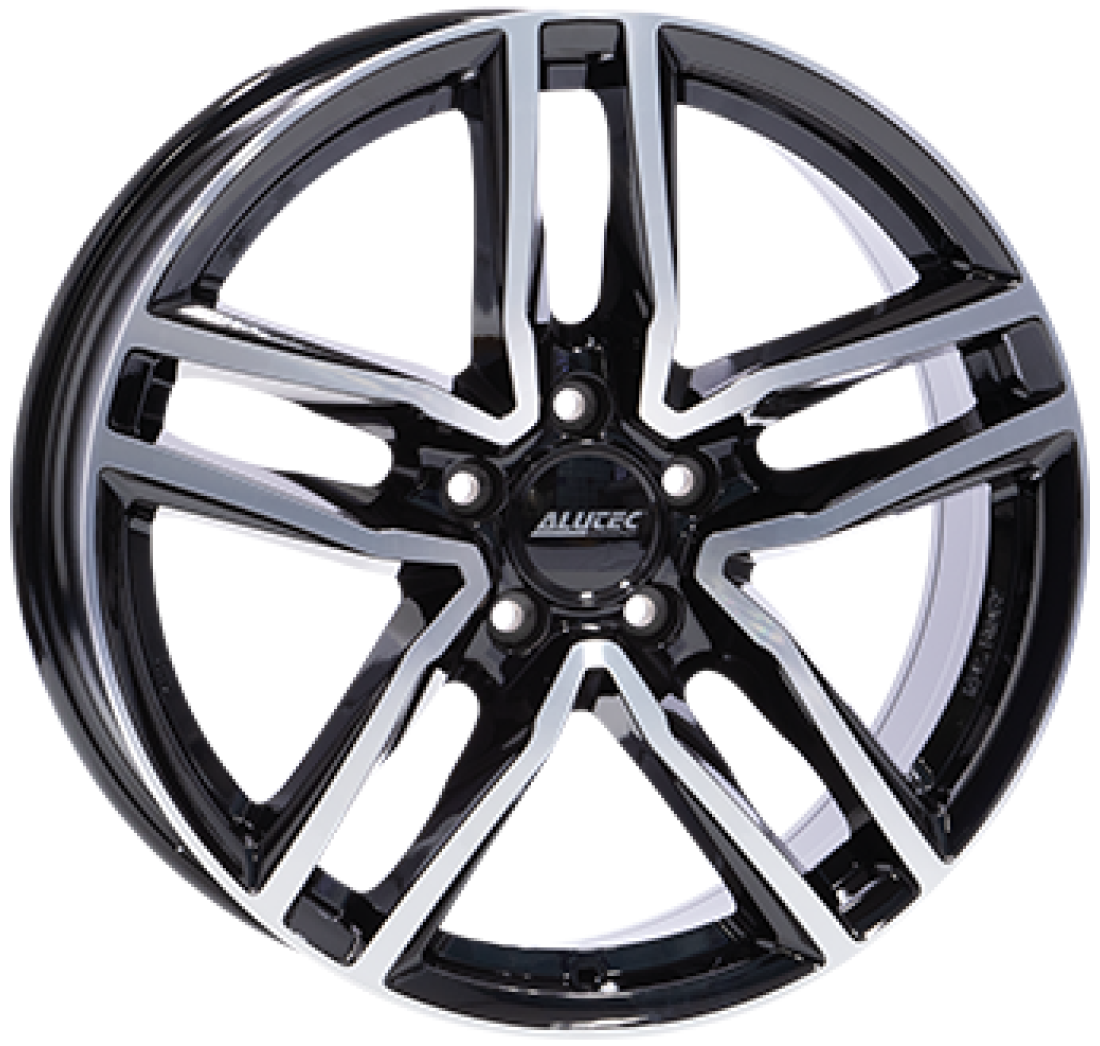 9,0X19 ALUTEC IKENU 5/112   ET20 CH66,6 9,0 19 20 5X112 ALUTEC 66,6 Gloss Black / Polished