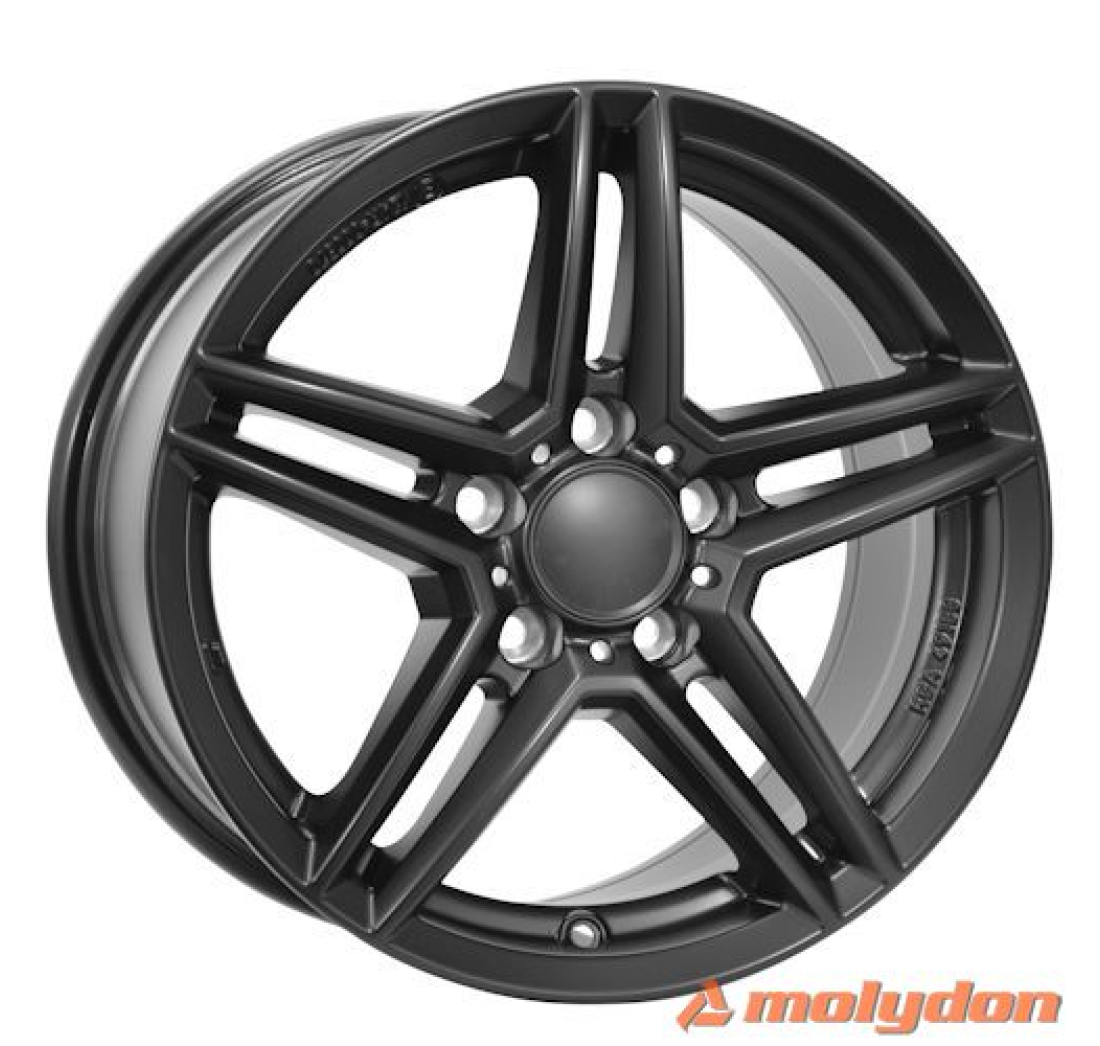 9,5X19 RIAL M10 5/112 ET54 CH66,6 9,5 19 54 5X112 RIAL 66,6 Dull Black