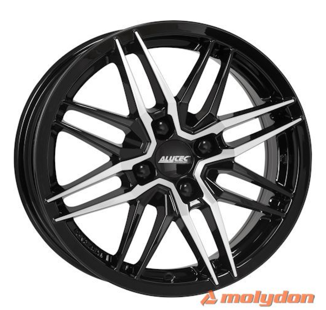 7,5X18 ALUTEC ADX.01 4/100   ET45 CH63,3 7,5 18 45 4X100 ALUTEC 63,3 Gloss Black / Polished