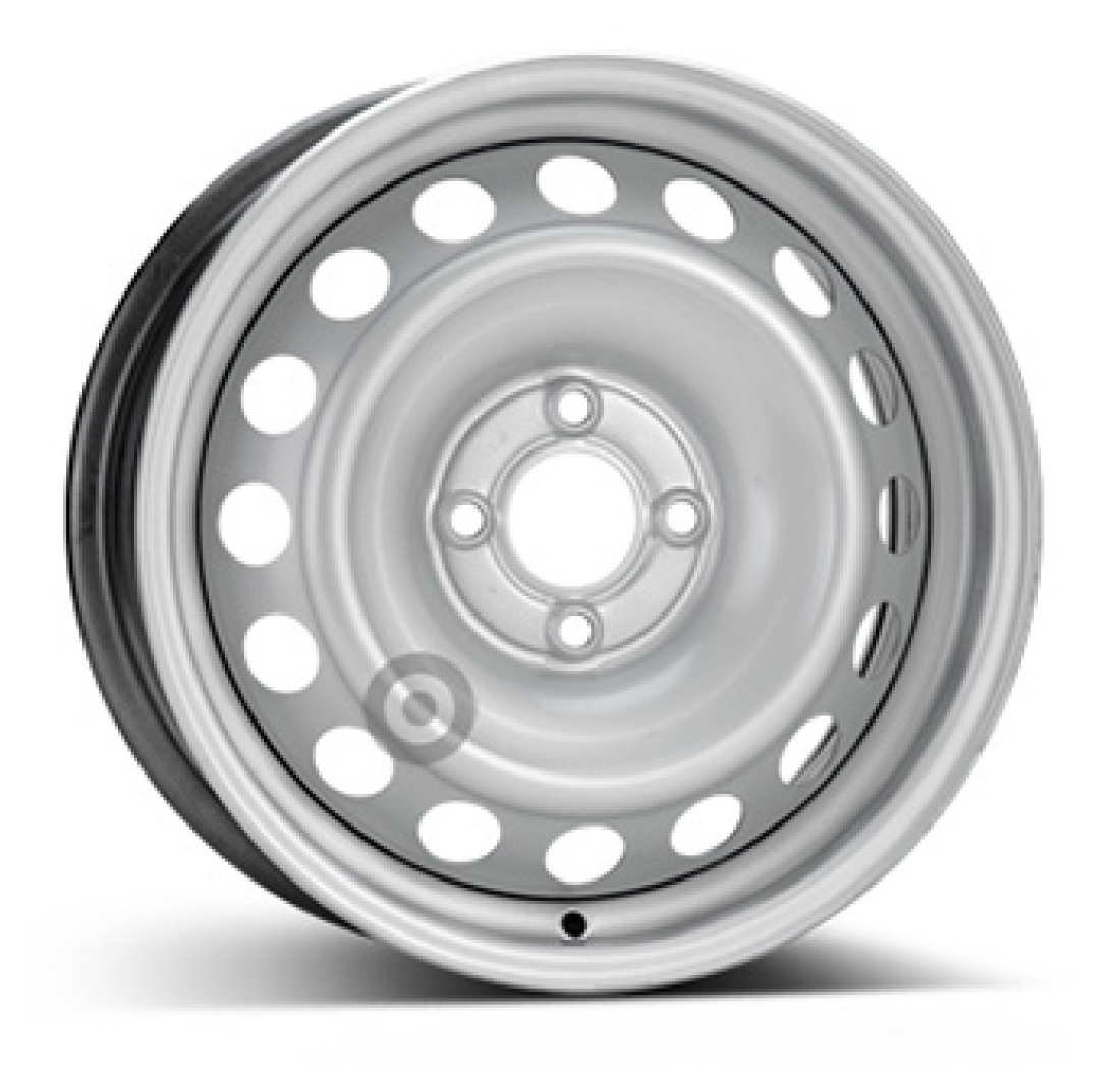 6,0X15 STEEL WHEEL 8932 4/100   ET40 CH60,1 Silver