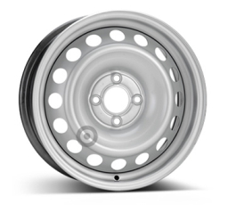 6,0X15 STEEL WHEEL 8932 4/100   ET40 CH60,1 Silver