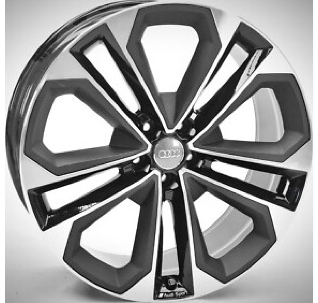 8,0X19 AUDI LM 5/112 ET39 CH66,4 DEMO!!! Anthracite / Polish