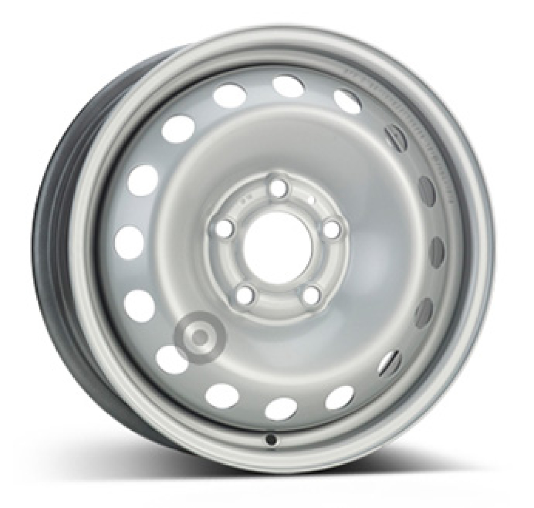 6,0X16 STEEL WHEEL 9506 5/118   ET50 CH71,1 Silver