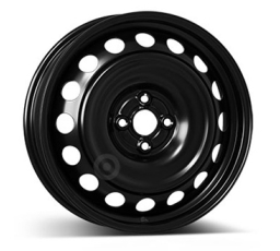 5,0X17 STEEL WHEEL 9616 4/100   ET40 CH54,1 Black