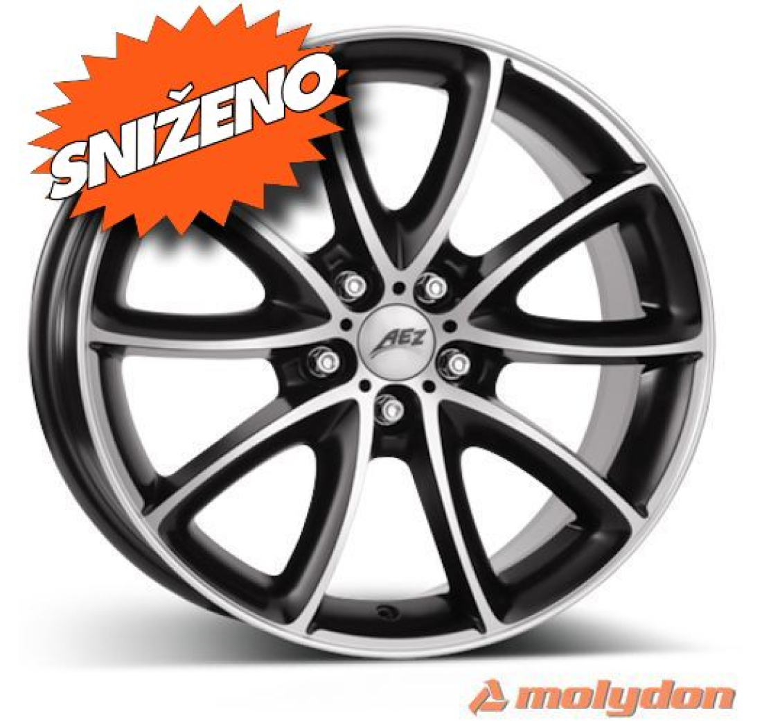 EXCITE 9.00X18 ET18 5/120 AEZ (74,1) Black matt/polished